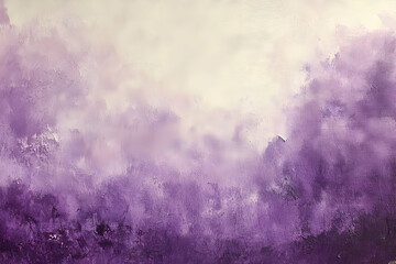 Purple Haze Abstract Painting