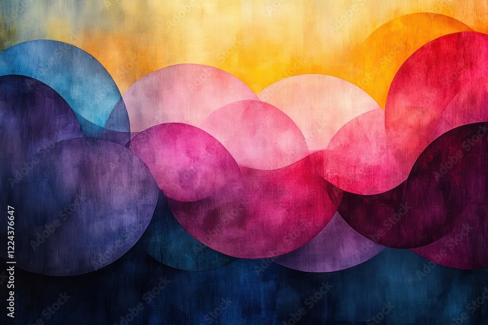 Poster iridescent holographic abstract texture with rainbow foil gradient colors and soft pastel patterns