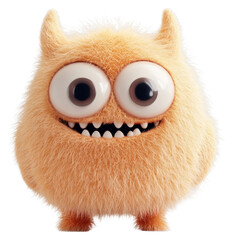 Fototapeta premium PNG Happy monster illustration creature cartoon.