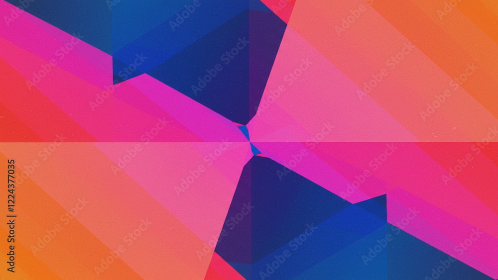 Poster Dynamic abstract canvas