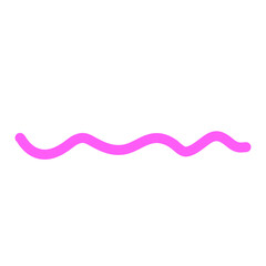 Purple Wavy Underline