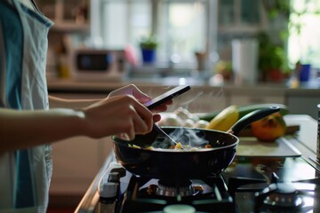 Using Mobile Phones to Enhance Cooking Experiences at Home
