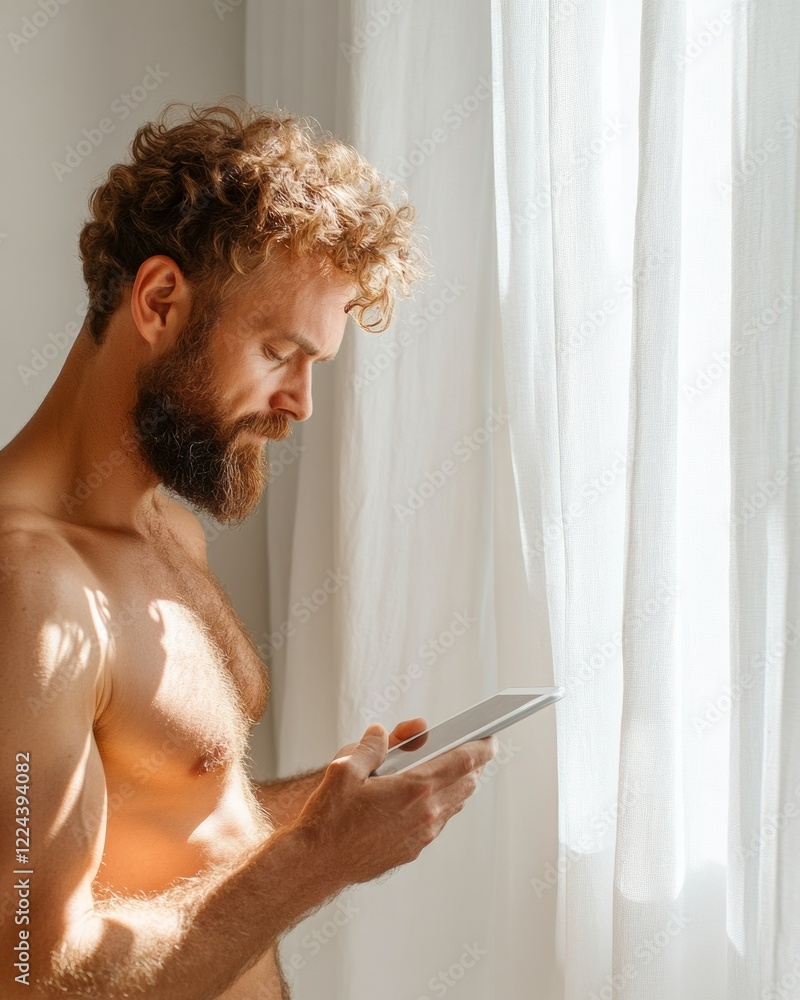 Aufkleber Sunlit Smart Home Automation Modern DIY Curtain Tech for Connected Living Spaces - Enhancing Lifestyle and Efficiency with User-Friendly Digital Innovations