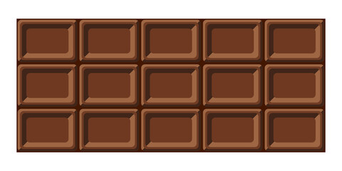 チョコレート　板チョコ　茶色