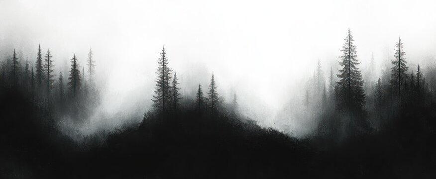 Minimalist Abstract Grainy Gradient Texture Background Soft Brush Strokes Twilight Atmosphere