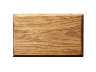 Isolated Wooden Plaque