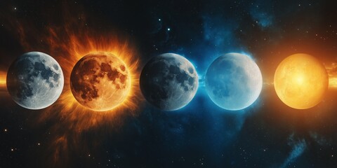 On the First Day, God Said, "Let There Be Light," Cinematic Photorealism