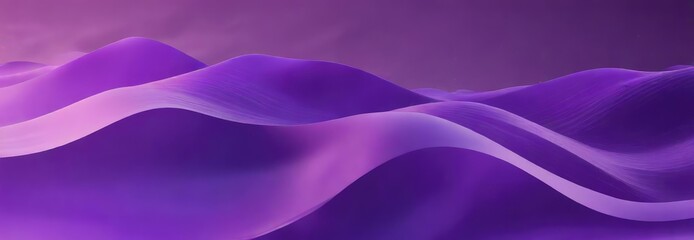 Obraz premium Gradient background with abstract purple waves, black, vibrant, abstract