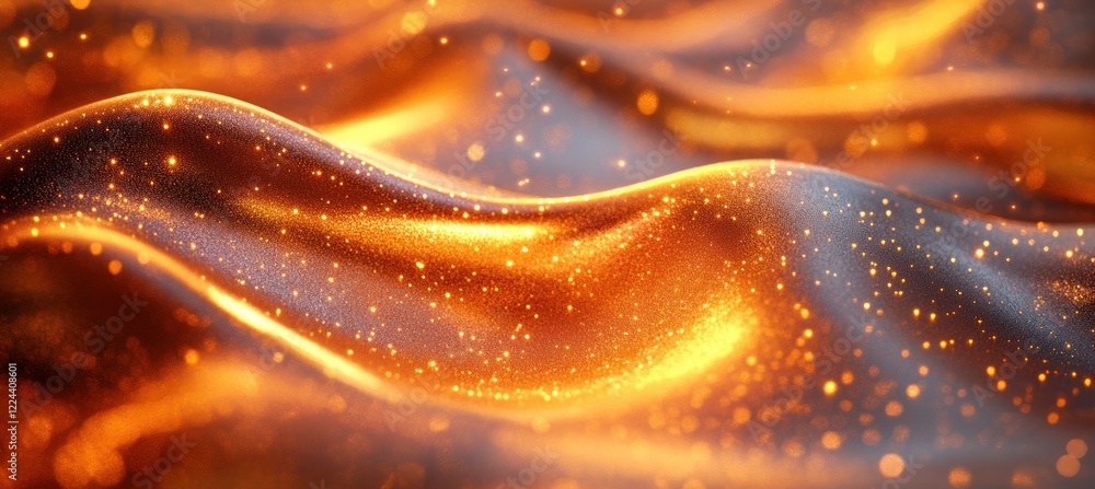 Poster abstract dark grainy texture background with smooth gradient and warm copper bronze glow