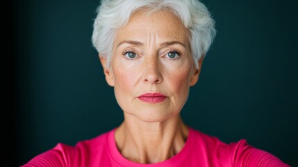 Mindful Senior Fitness Elegant Pilates Practice with Graceful Expression on Premium Reformer - Inspiring Wellness Marketing and Home Gym Design for Modern Active Lifestyles