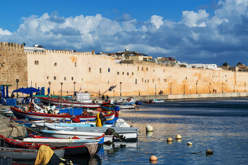 Le port de Bizerte en Tunisie