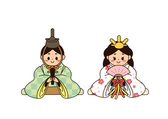 おだいり様とおひな様
