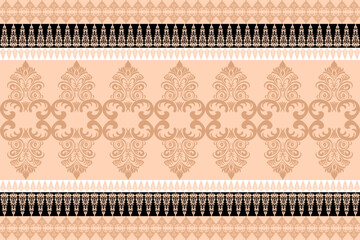 Classic Damask Seamless Pattern - Vector Illustration for Elegant Textile Design
