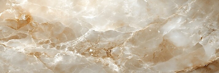 Obraz premium A polished marble texture with barely-there veins in white and beige.