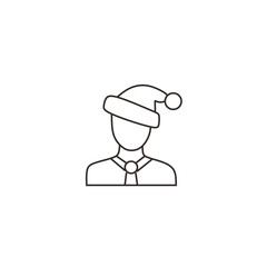 people celebrate easter vector icon