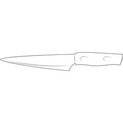 Simple vector icon knife
