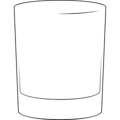 Simple vector icon tea mug