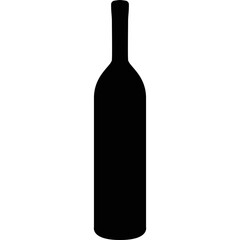 Simple vector icon bottle