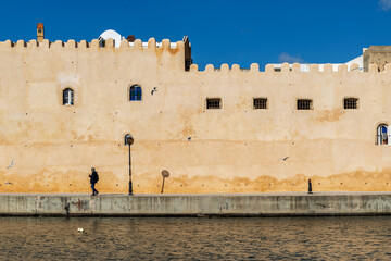 Mur d'enceinte du fort de la Médina de Bizerte