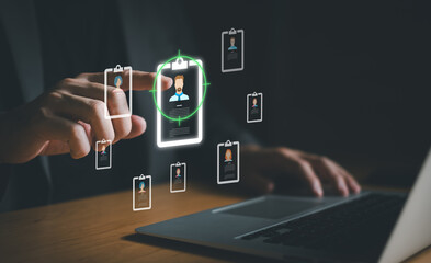 Entrepreneur using electronic devices for store customer data to gain customer insight in order to...