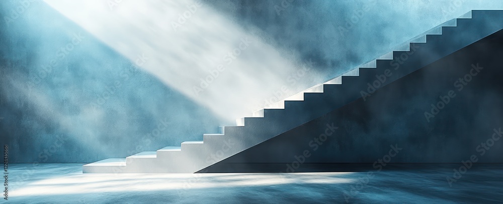 Leinwandbilder grayscale dynamic abstract background with monochrome noise texture for banner header cover wallpape