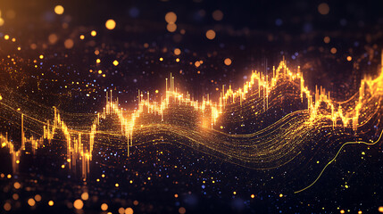 Fototapeta premium Gold or gold color for use in designs or illustrations in advertising or wallpaper.