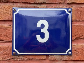 The number three