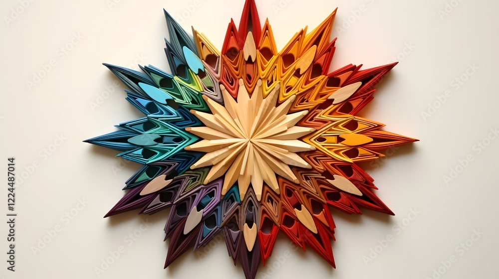 Poster a visually captivating still life image showcasing a composition of colorful pencils arranged in the