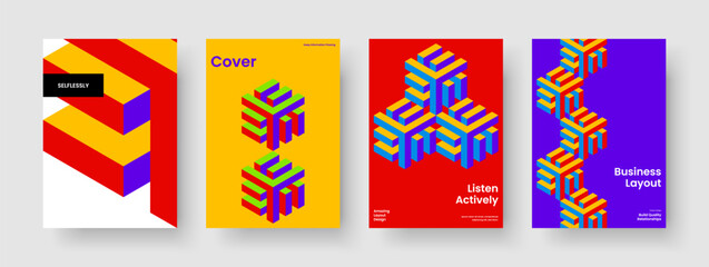 Geometric Brochure Layout. Creative Poster Design. Isolated Business Presentation Template. Banner. Flyer. Background. Report. Book Cover. Brand Identity. Catalog. Pamphlet. Advertising. Journal