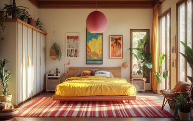 luxury hotel bedroom