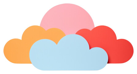 Fototapeta premium PNG Cloud daytime circle fluffy.