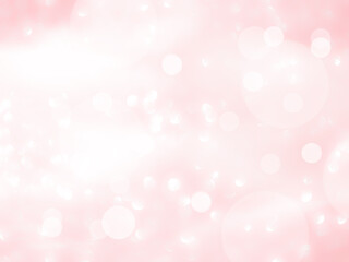 Background Pink bokeh abstract backdrop orange template presentation aesthetic cosmetic product beauty summer autumn, brown cram effect light sparkle mockup beautiful natural.