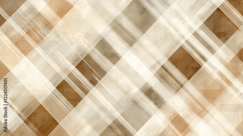 Poster abstract diagonal plaid pattern: a sophisticated and elegant abstract pattern featuring diagonal lin