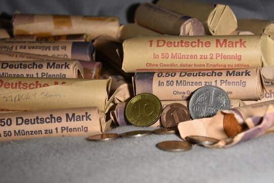Deutsche Mark, Rollengeld, Geld 