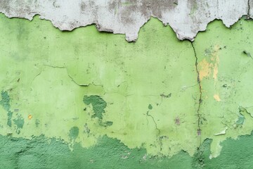 Obraz premium Muted pastel green-gray concrete texture for modern design mockups and text placement in a minimalist aesthetic environment. Ideal for creative professionals and branding projects
