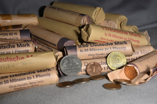 Deutsche Mark, Rollengeld, Geld 