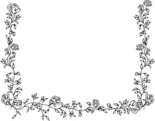 Elegant Floral Frames great for that special occasion