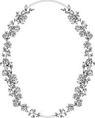 Elegant Floral Frames great for that special occasion