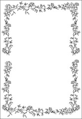 Elegant Floral Frames great for that special occasion