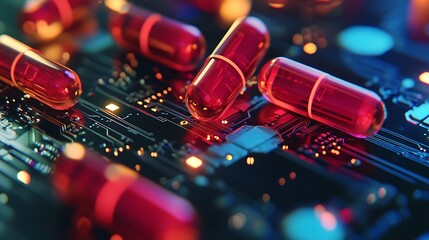 Digital Medicine: Smart Pills on Circuit Board