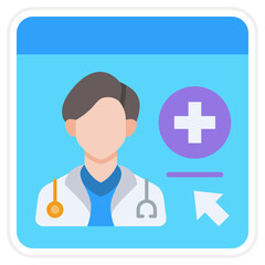 Obraz premium Online appointment Icon