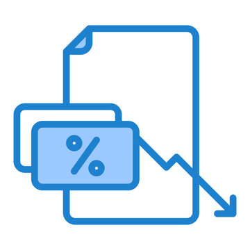 Regressive Tax Icon