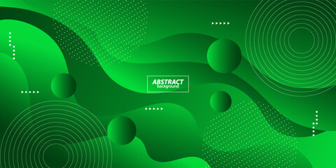 Colorful abstract background with bright green wave vector design for banner cover, book brochure and other graphic design elements. Vector Eps10