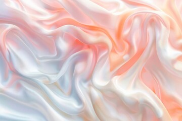 Blurred pink silk fabric. Vibrant color that reflects light in shimmering ripples of delightful sophistication with this hot pink silk. Neural network ai generated