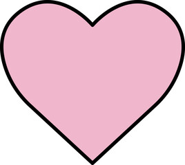 Heart or like icon. Valentines Day. Social network like red heart buttons. Perfect Love symbol. Live stream video chat like. Vector illustaration isolated on white background.