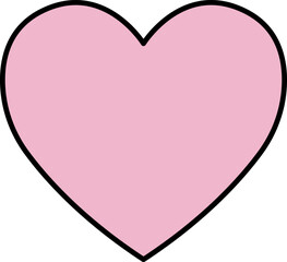 Heart or like icon. Valentines Day. Social network like red heart buttons. Perfect Love symbol. Live stream video chat like. Vector illustaration isolated on white background.