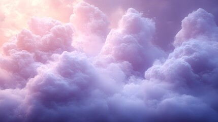 A soft cloud-like texture in pale lavender and white.