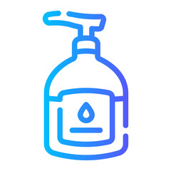soap Line Gradient Icon