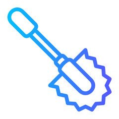brush Line Gradient Icon
