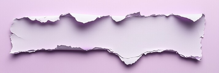 Fototapeta premium Torn paper edge with pastel pink background for creative design